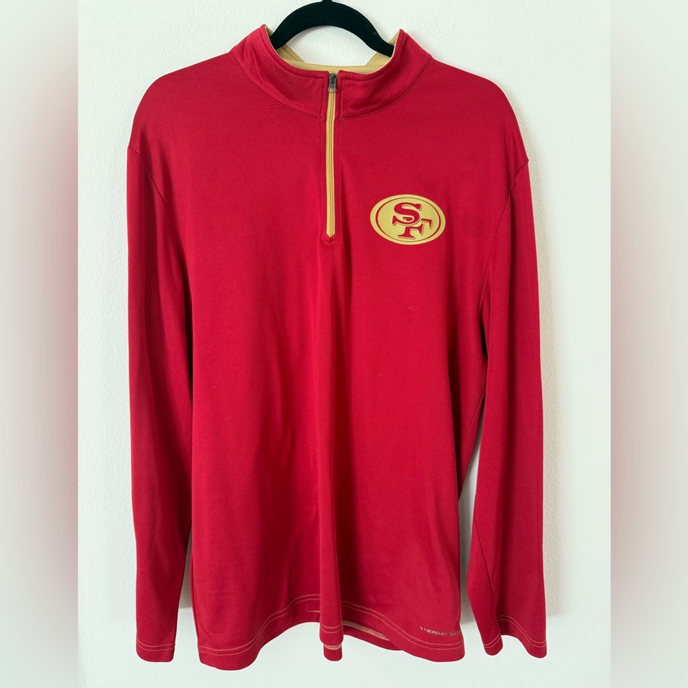 San Francisco 49ers Men’s Majestic Thermabase Pullover XL